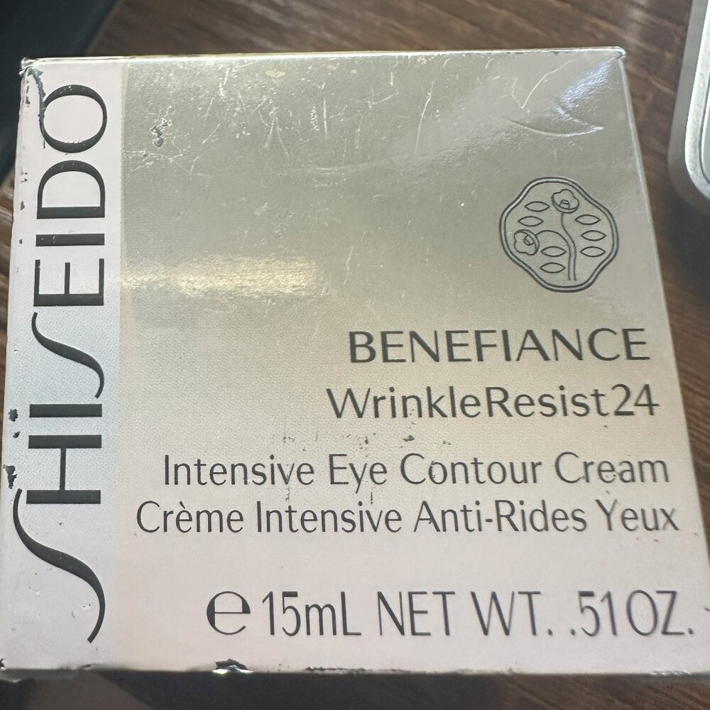 SHISEIDO Benefiance WrinkleResist24 Intensive Eye Contour Cream 15ml BRAND NEW